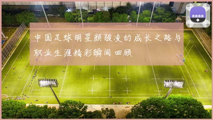 中国足球明星颜骏凌的成长之路与职业生涯精彩瞬间回顾