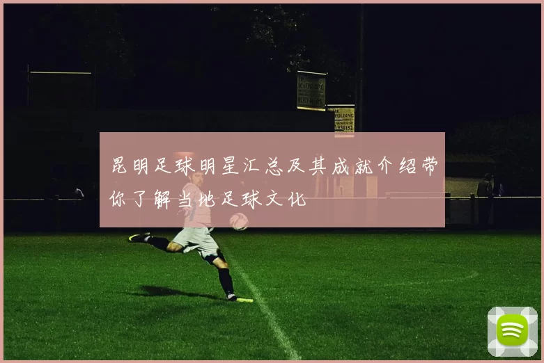 昆明足球明星汇总及其成就介绍带你了解当地足球文化