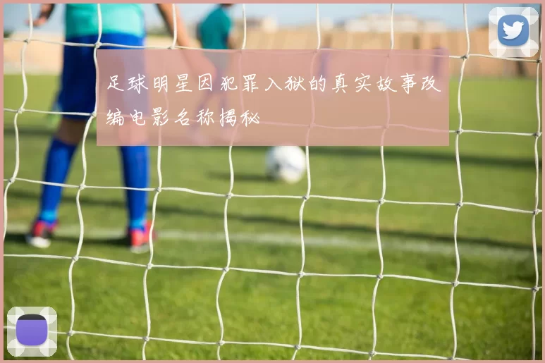 足球明星因犯罪入狱的真实故事改编电影名称揭秘