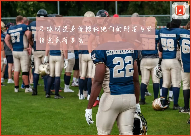 足球明星身价揭秘他们的财富与价值究竟有多高