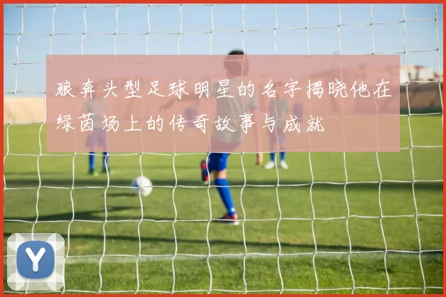 狼奔头型足球明星的名字揭晓他在绿茵场上的传奇故事与成就